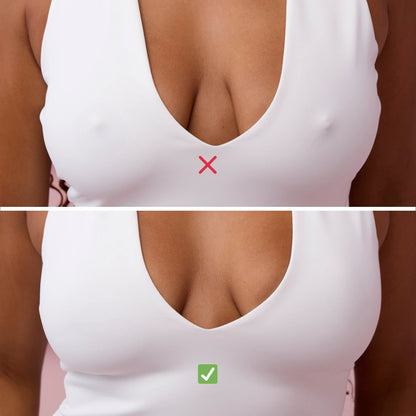 Pezoneras de Silicona sin Adhesivo, Lavables y Reusables