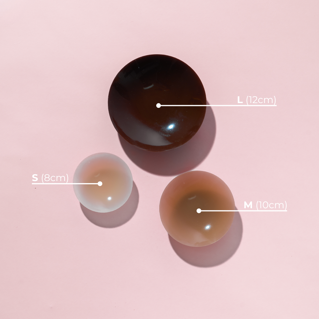 Cache-tétons Cercles Sans Adhésif